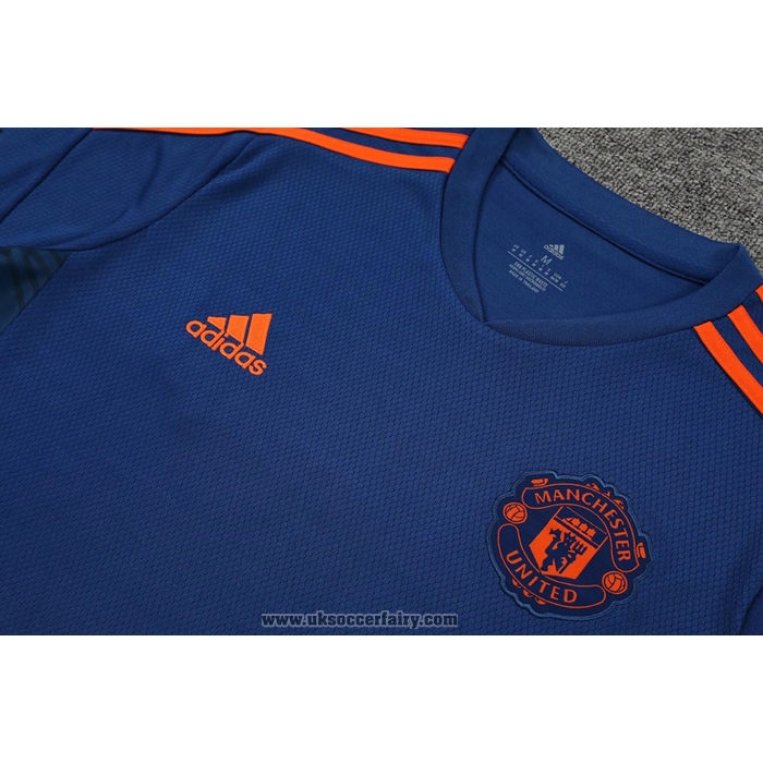 Tracksuit Manchester United Short Sleeve 2022-2023 Blue - Shorts